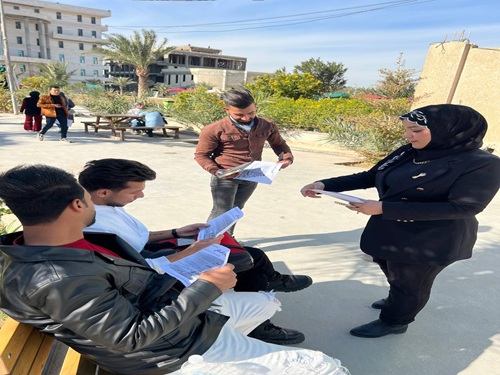 حملة توعوية في جامعة المستقبل: "نمط حياة صحي من أجل مستقبل أفضل"