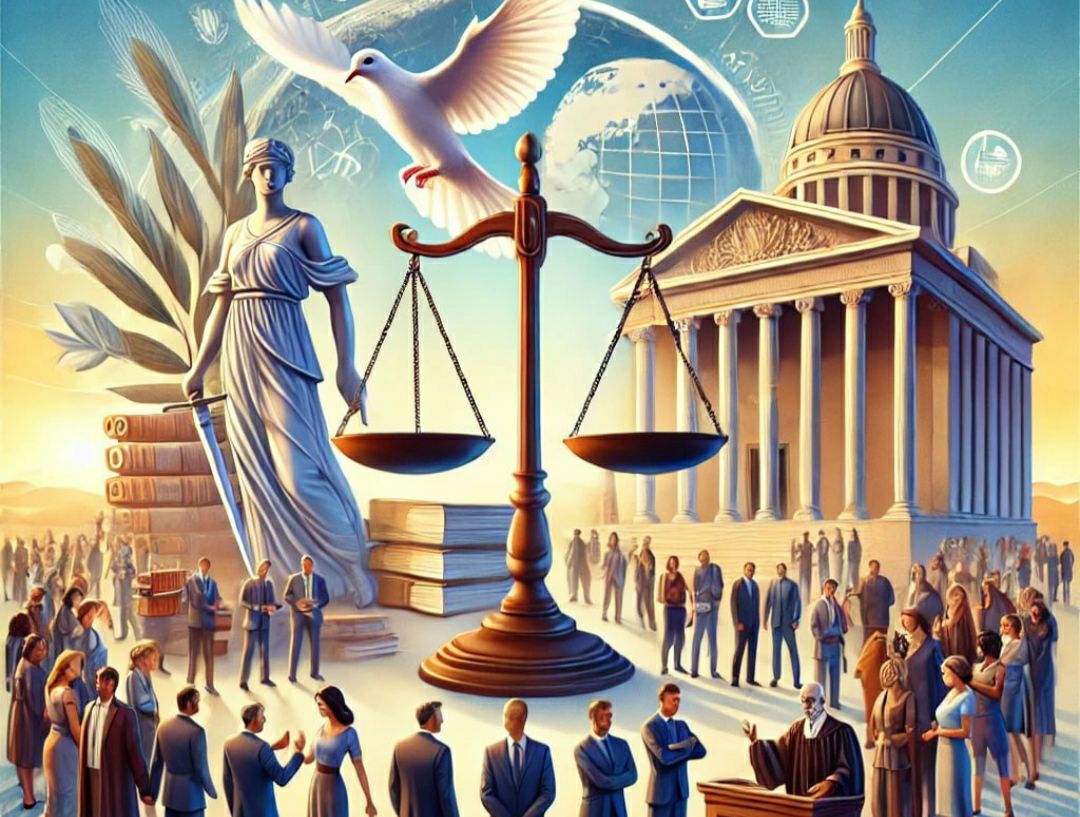 مقالة بعنوان " الهدف السادس عشر من أهداف التنمية المستدامة " : السلام والعدل والمؤسسات القوية نحو مستقبل مستدام : للأستاذ حسنين علاء محمد يساري