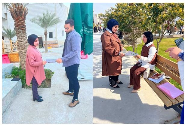 "ضمن أهداف التنمية المستدامة: تنفيذ حملة توعوية عن مرض باركنسون في قسم تقنيات المختبرات الطبية"