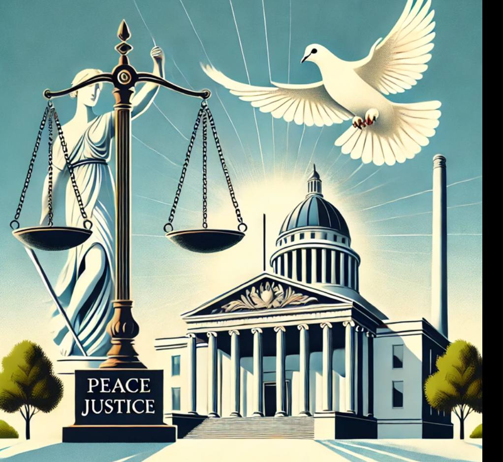 السلام والعدل والمؤسسات القوية
