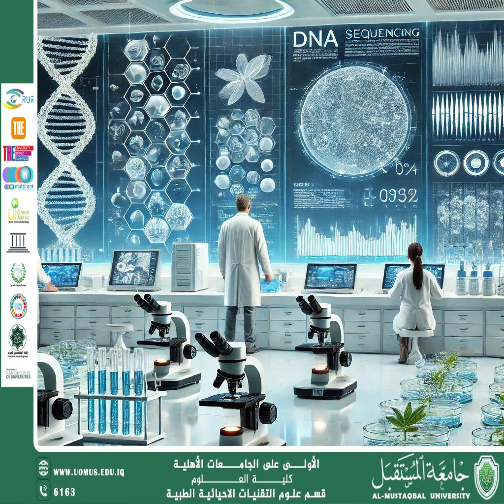 مقالة علمية للتدريسية ( م.م الاء احمد عساف ) بعنوان "" التقانات الاحيائية ""