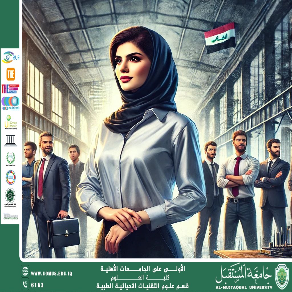 مقالة علمية للمعيدة ( مدلولة مؤيد فايق ) بعنوان " المرأة العراقية في سوق العمل"