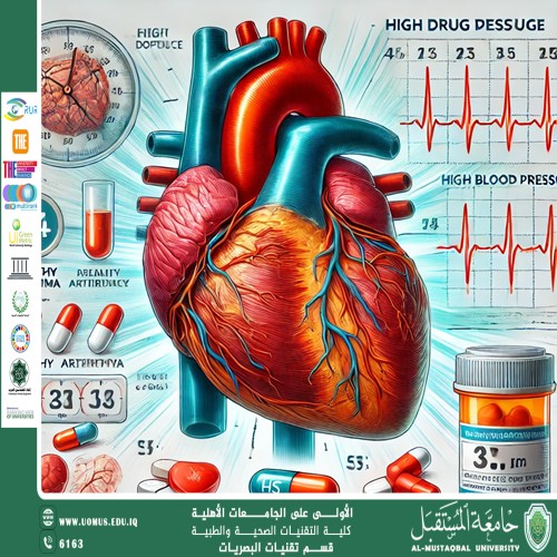 مقالة علمية للمعيدة نبع ياسين حسين بعنوان (تأثير الجرعة الدوائية على القلب).