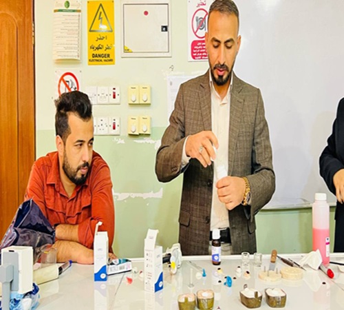  ورشة علمية عن صناعة العين الصناعية