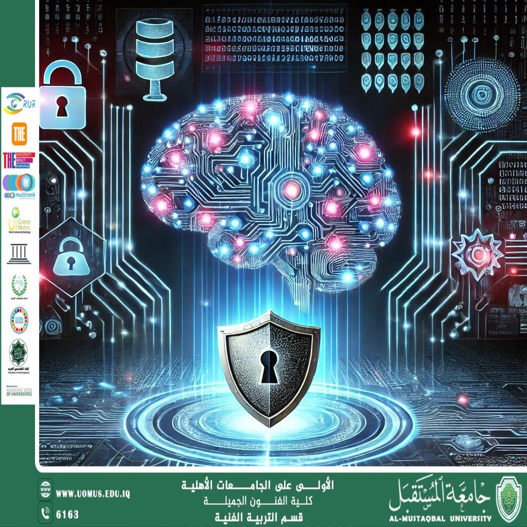 مقال بعنوان "الذكاء الاصطناعي ودوره في الأمن السيبراني"للمبرمجه ساره فائق .