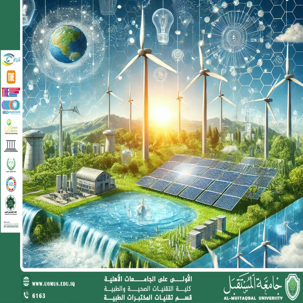 مقالة علمية للسيدة زينب مهدي صالح بعنوان الابتكار في تكنولوجيا الطاقة المتجددة