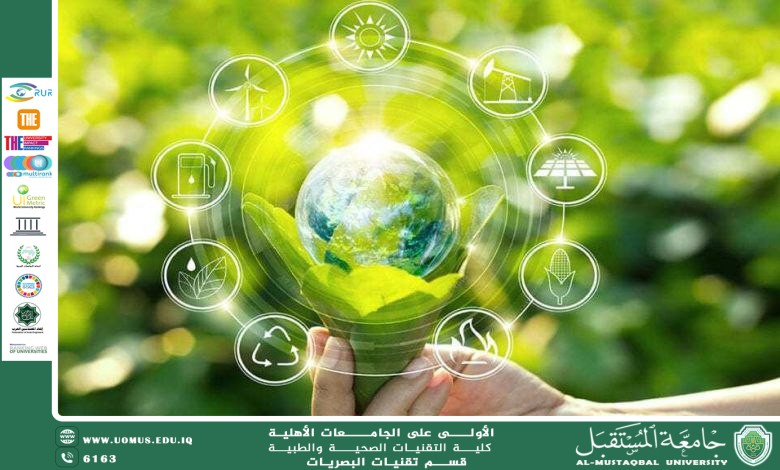 مقالة علميةللتدريسي م.م.سامر حسين محمد بعنوان (دور التكنولوجيا الخضراء في التنمية المستدامة).