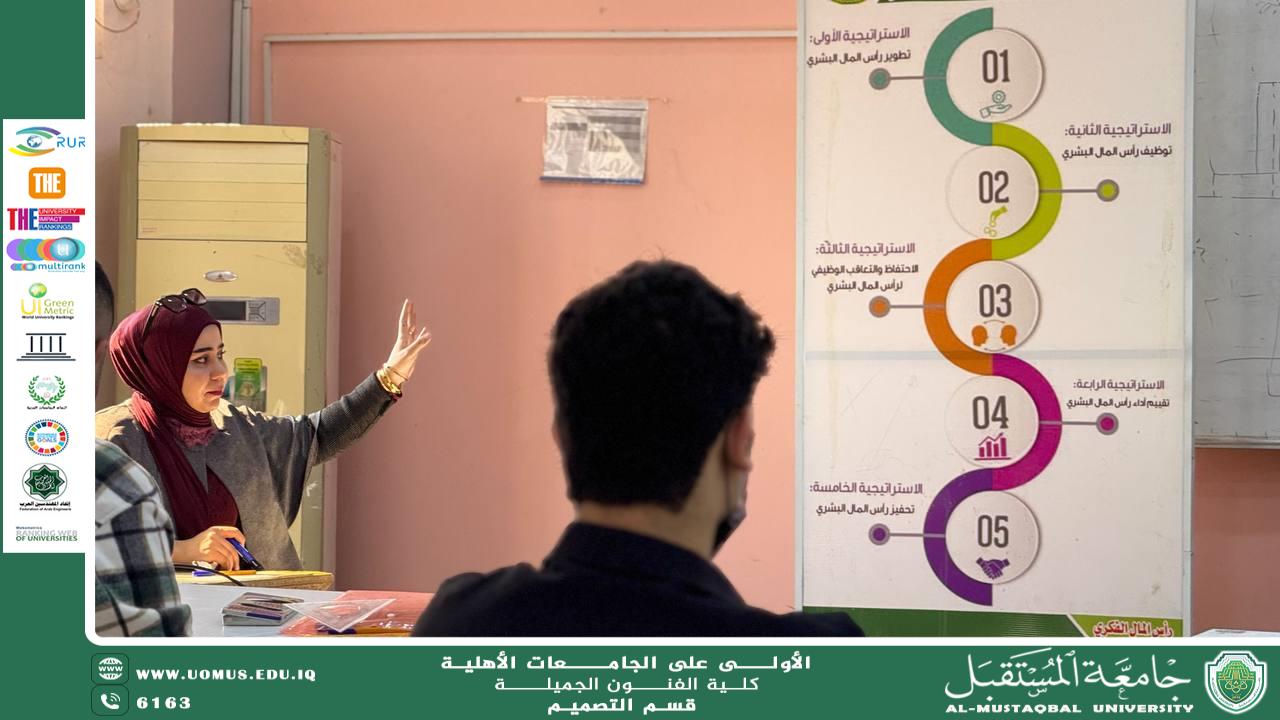 مقال علمي بعنوان "الذكاء الاصطناعي كأداة لتحسين التصميم الحضري نحو مدن أكثر استدامة وذكاءً" للتدريسية م.م ضحى ياسر حمزة