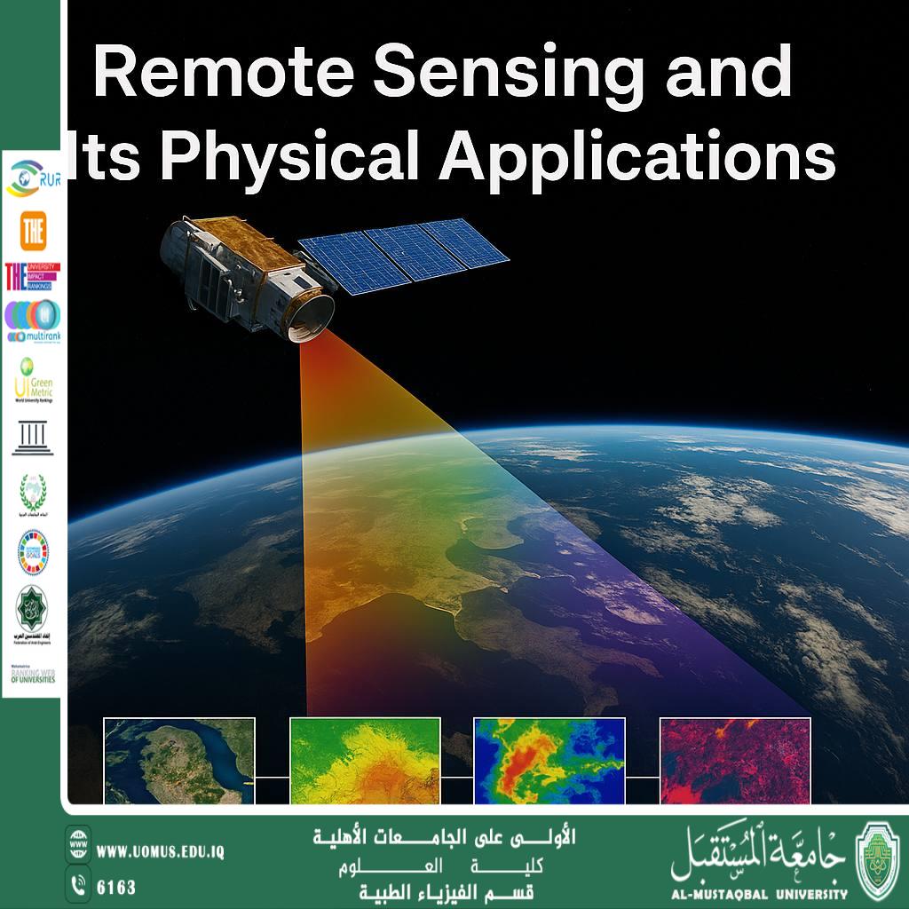 Scientific Article by (Assistant Lecturer Samahir Saad ) titled "Remote Sensing and Its Physical Applications"