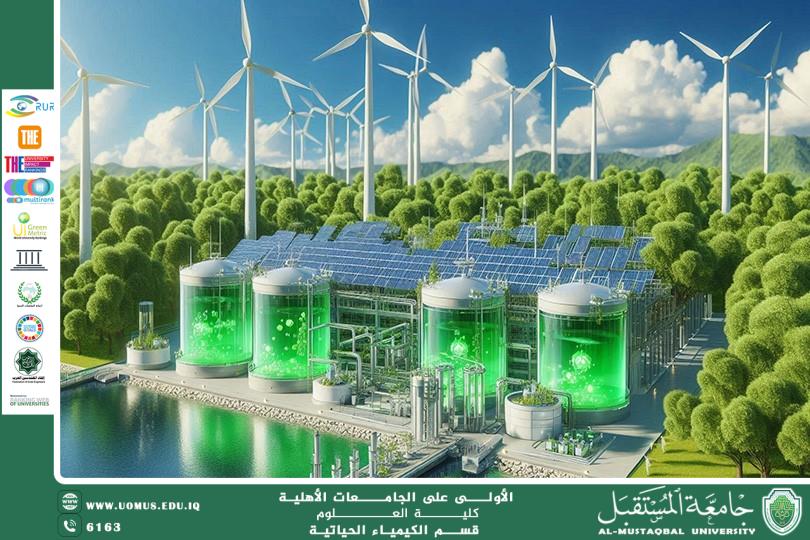 مقالة علمية للاستاذ الدكتور ناصر عبد الحسن ناصر بعنوان( الهيدروجين الأخضر: مستقبل الطاقة النظيفة واستثماره في التحول الاقتصادي المستدام)