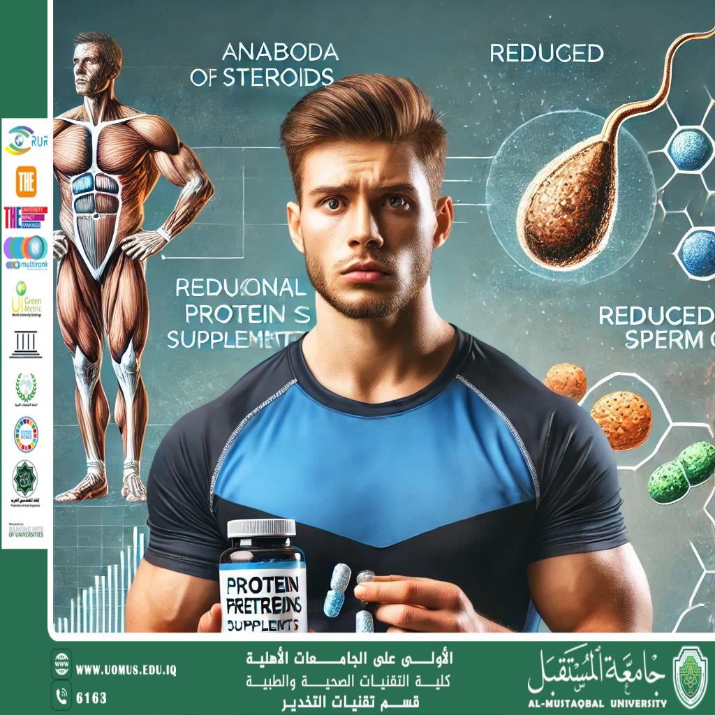 تأثير المنشطات الهرمونية والبروتينات والمحفزات الرياضية على خصوبة الرجال