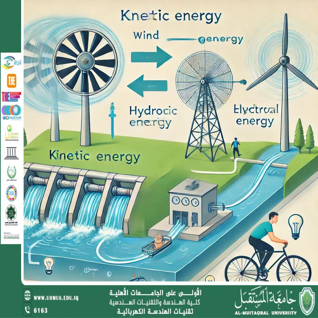 تحويل الطاقة الحركية إلى طاقة كهربائية هو أحد الأسس الرئيسية في توليد الكهرباء في العصر الحديث.