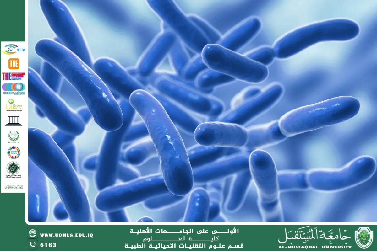 مقالة علمية للمعيد ( احمد جلال نعمة ) بعنوان "دور البكتيريا النافعة في الحفاظ على صحة الإنسان"