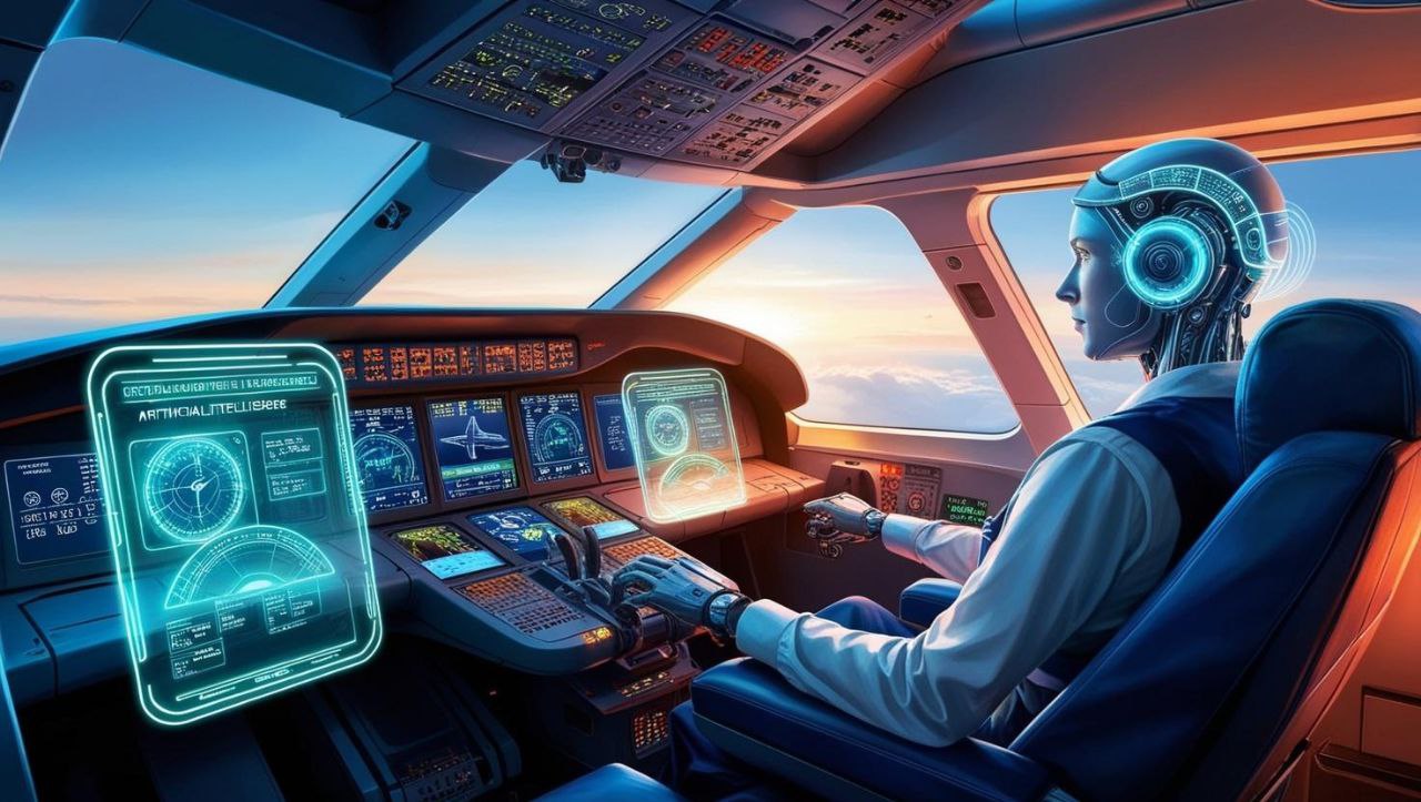 الذكاء الاصطناعي في عالم الطيران: ثورة في السماء