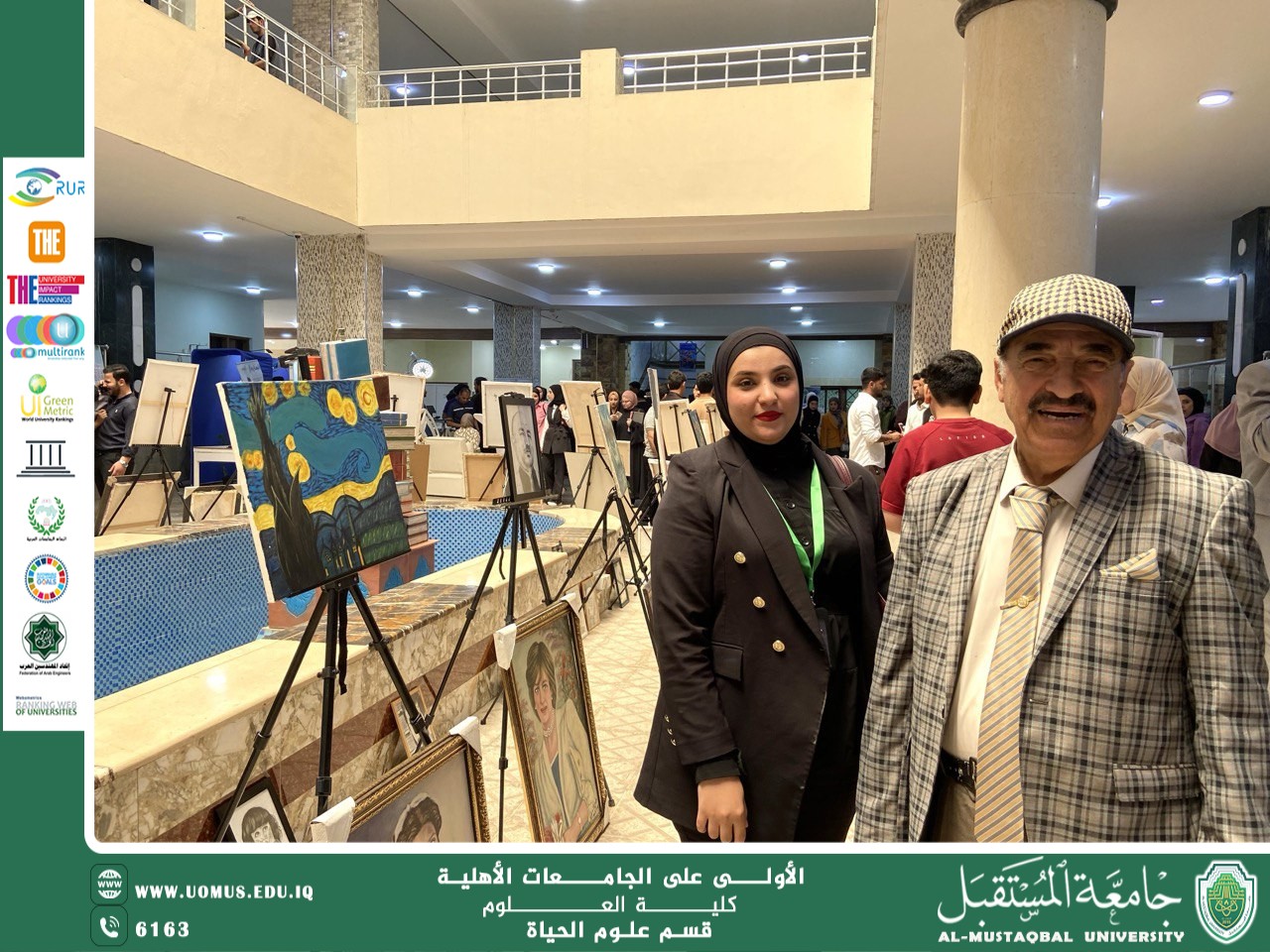Artistic participation by Professor Dr. Khairy Abdullah Daoud in the Sustainable Development Activities