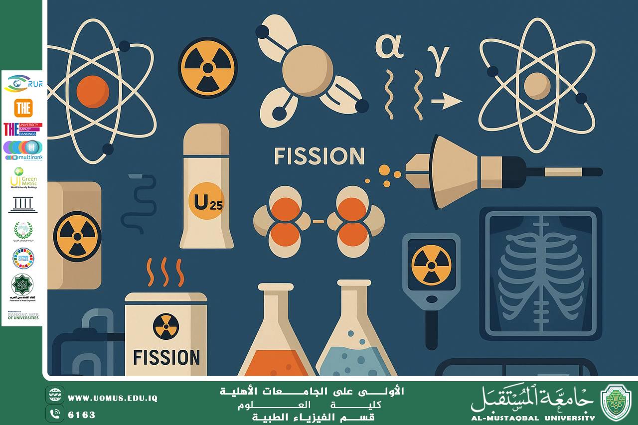 A scientific article by the administrator (Nargis Jassim) entitled "Nuclear Chemistry"