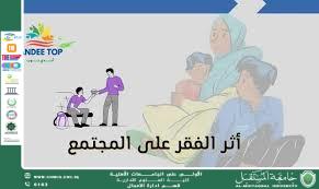 An article titled multidimensional poverty and its impact on social peace.