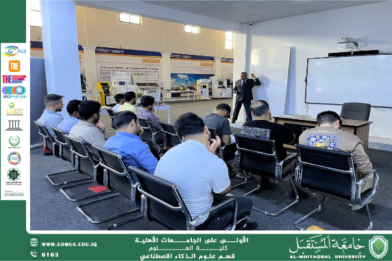 ألقى الاستاذ الدكتور نضال  عباس ورشه لمادة البرمجة، 