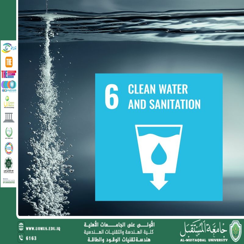 Clean Water and Sanitation (SDG 6) in Babylon Governorate, Iraq 