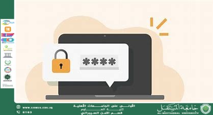 مقالة علمية للتدريسي م.م مصطفى امير عوض  حول التوافيق والتباديل في تحليل كلمات المرور