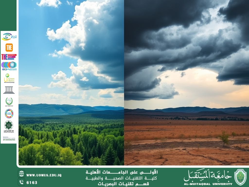 مقالة علمية للتدريسي م.م ابراهيم سعد بعنوان (القانون البيئي والتغيير المناخي ).