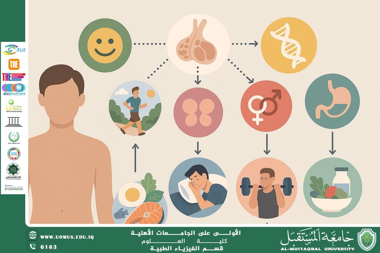 A scientific article by the teaching assistant (Mohamed Gamal) entitled "How to stimulate hormones in the human body"