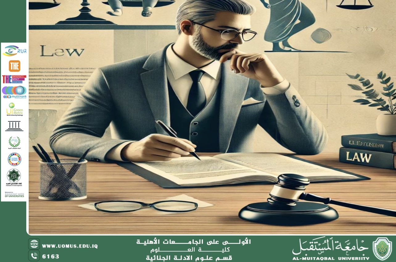 التأثيرات القانونية للأدلة المزورة في الجرائم الجنائية (م. وقار جفات جاسم)