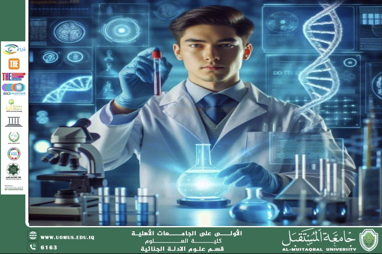 كيفية استخدام الأدلة الجنائية في محاكمة القضايا الجنائية: من المختبر إلى المحكمة (م.م ريام ثائر احمد)