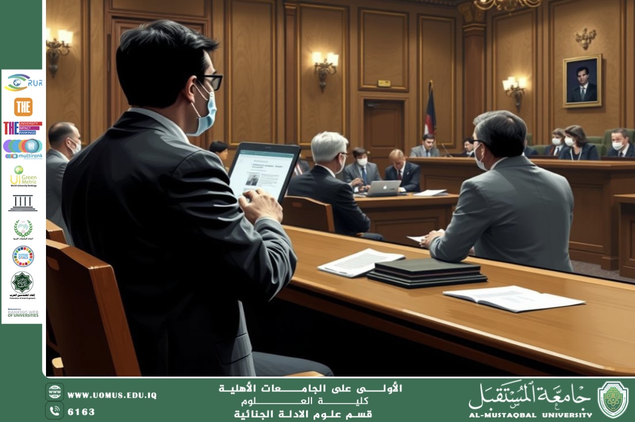 الأخلاقيات في استخدام الأدلة الجنائية داخل المحاكم (م.م هويدا نزال حسين)