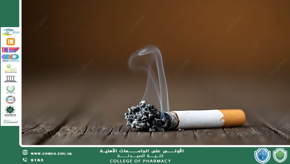 ضمن أهداف التنمية المستدامة "السجائر الإلكترونية ووقاية الشباب من المخدرات" عنوان مقالة علمية لتدريسية من كلية الصيدلة 