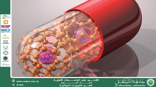 مقالة علمية لمقرر قسم الكيمياء الحياتية الدكتور اصيل عامر هادي بعنوان كيمياء النانو وتطبيقاتها في جسم الإنسان