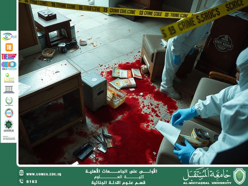 الأسطح الملوثة كأدلة مادية في الأدلة الجنائية (م.م. ريام ثائر احمد)