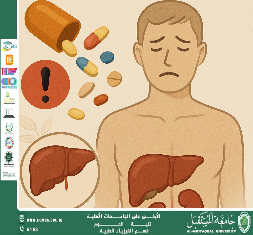 A scientific article by the teaching assistant (Mohamed Gamal) entitled "Drug deposition in the body"