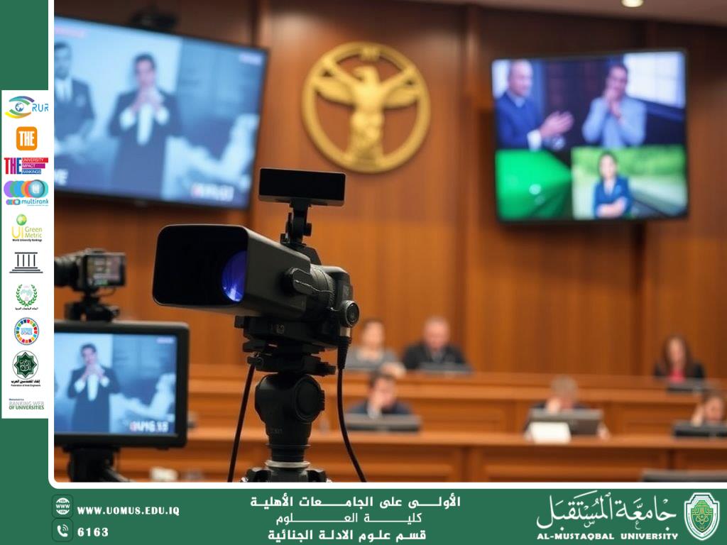 الأدلة السمعية والبصرية ودورها في القضايا الجنائية (م.م. ريام ثائر احمد)