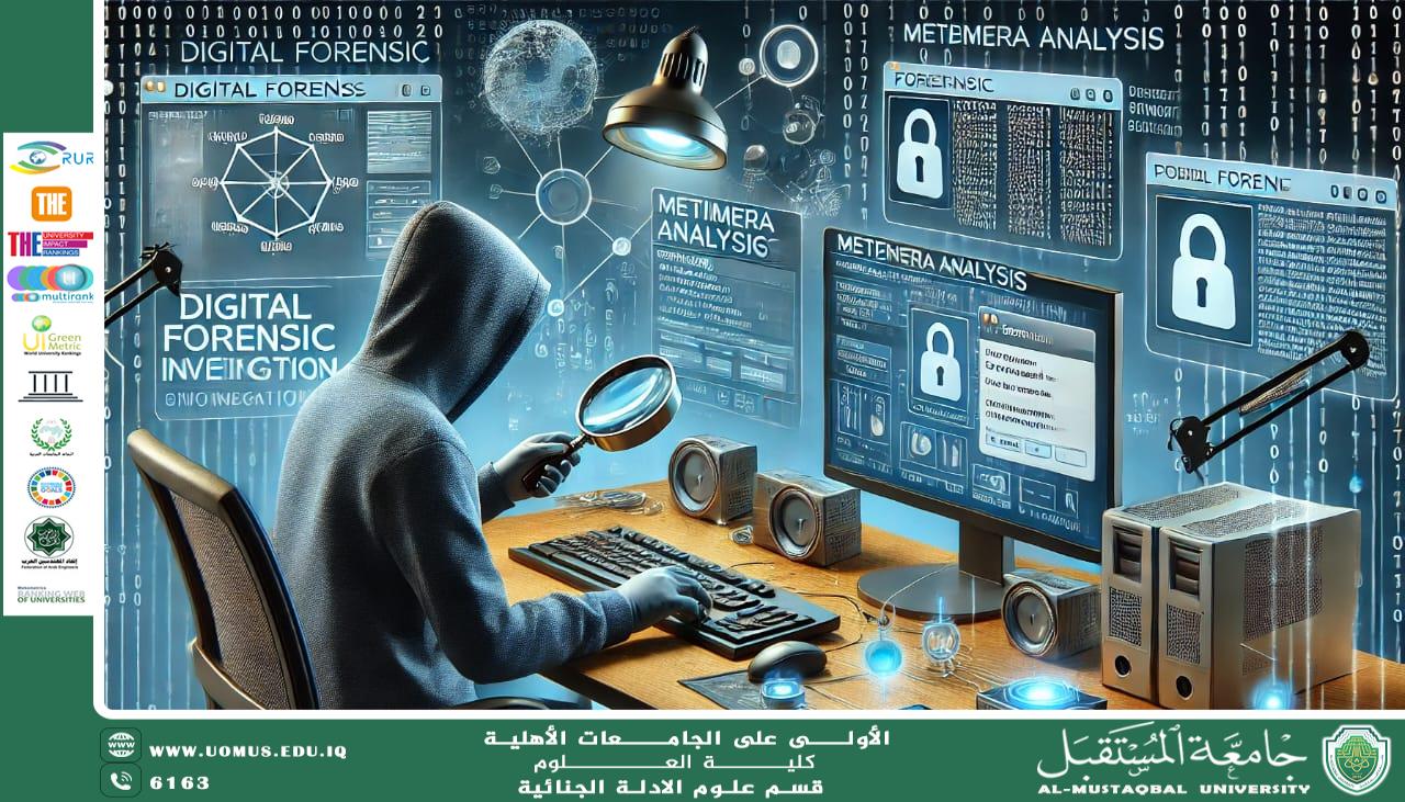 كشف الهجمات المتقدمة (APT) والتنصت في الأدلة الجنائية الرقمية (وقار جفات جاسم)