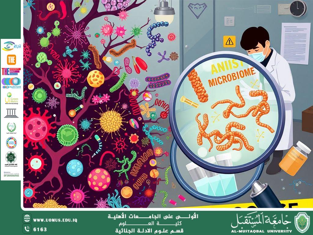 الميكروبيوم البشري كأثر جنائي في مسرح الجريمة (م.م. هويدا نزال حسين)