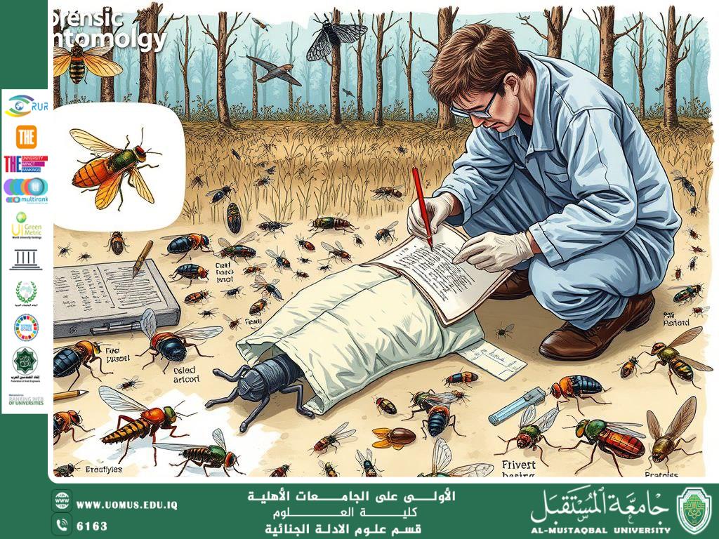 استخدام الكائنات الحشرية في تقدير زمن الوفاة (علم الحشرات الجنائي) (م.م. هويدا نزال حسين)