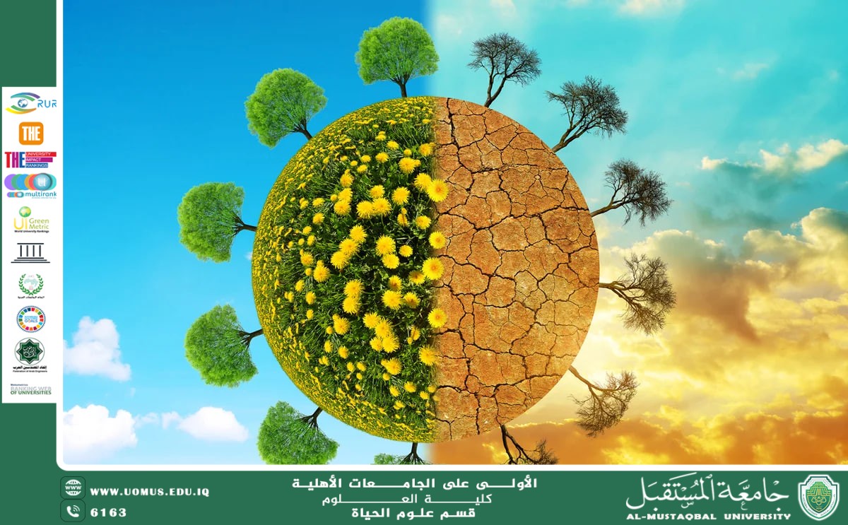 مقالة علمية للانسة نور الهدى عزمي حسن بعنوان "دور النباتات في تنظيم المناخ"