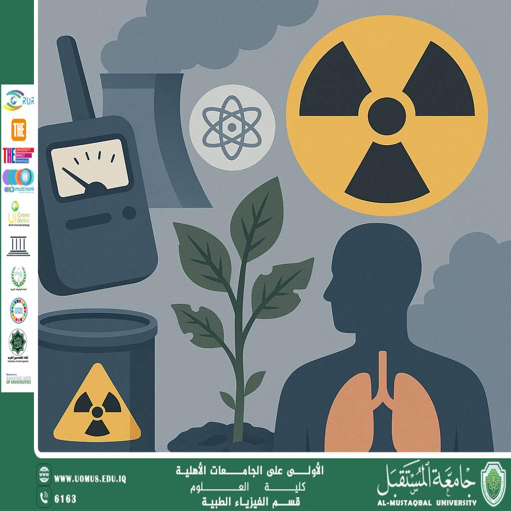 A scientific article by the lecturer (Assistant Lecturer Fatima Basem) entitled “Ionizing radiation and its effects on living organisms in the environment”