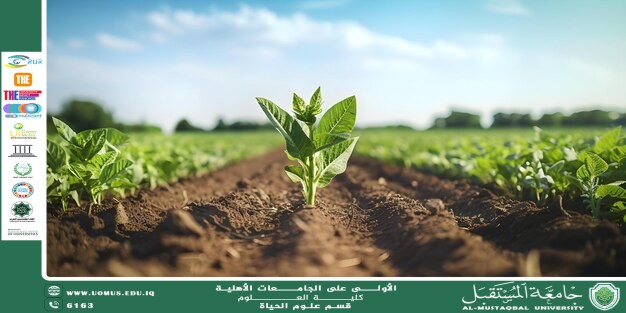 مقالة علمية للمعيدة بنين معن كريم بعنوان " العلاقة بين الزراعة العضوية والتنمية المستدامة"