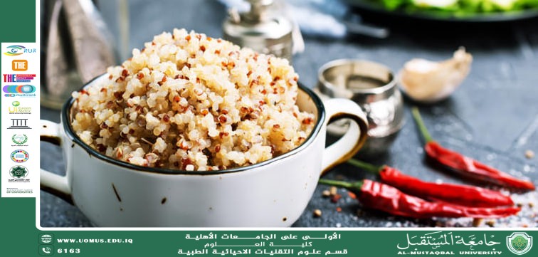 مقالة علمية بعنوان "  بذور الكينوا " (هبه صلاح هادي )