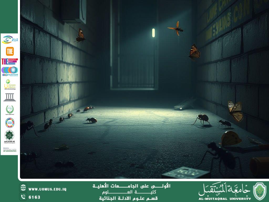 الحشرات كشهود صامتة في مسرح الجريمة (م.م. هويدا نزال حسين)