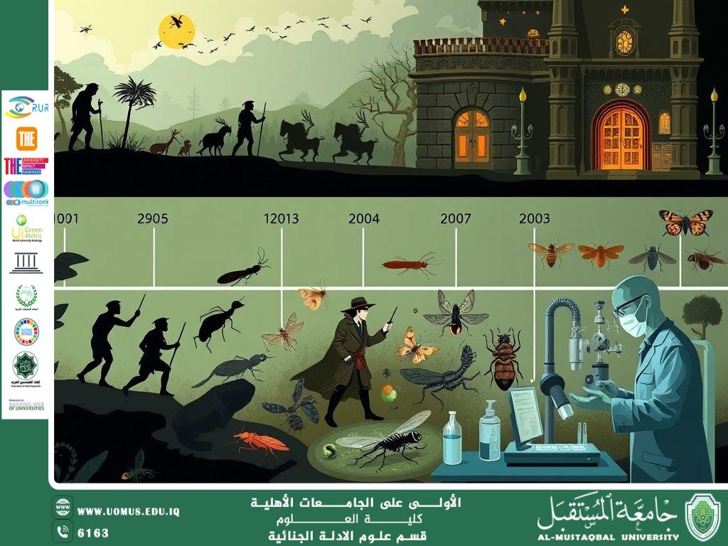 تطور استخدام الحشرات في التحقيقات الجنائية عبر التاريخ (م.م. هويدا نزال حسين)