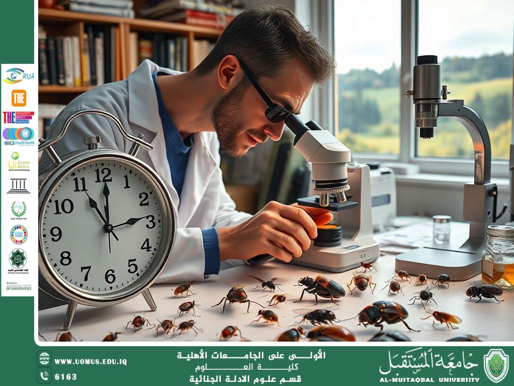 استخدام الحشرات في تقدير زمن الوفاة: منظور علمي وعملي (م.م. هويدا نزال حسين)