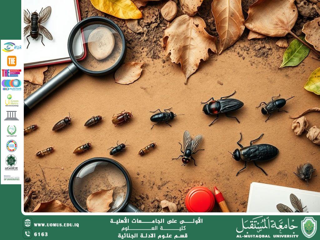 من اليرقة إلى الحقيقة: دور الحشرات في التحقيقات الجنائية (م.م. هويدا نزال حسين)
