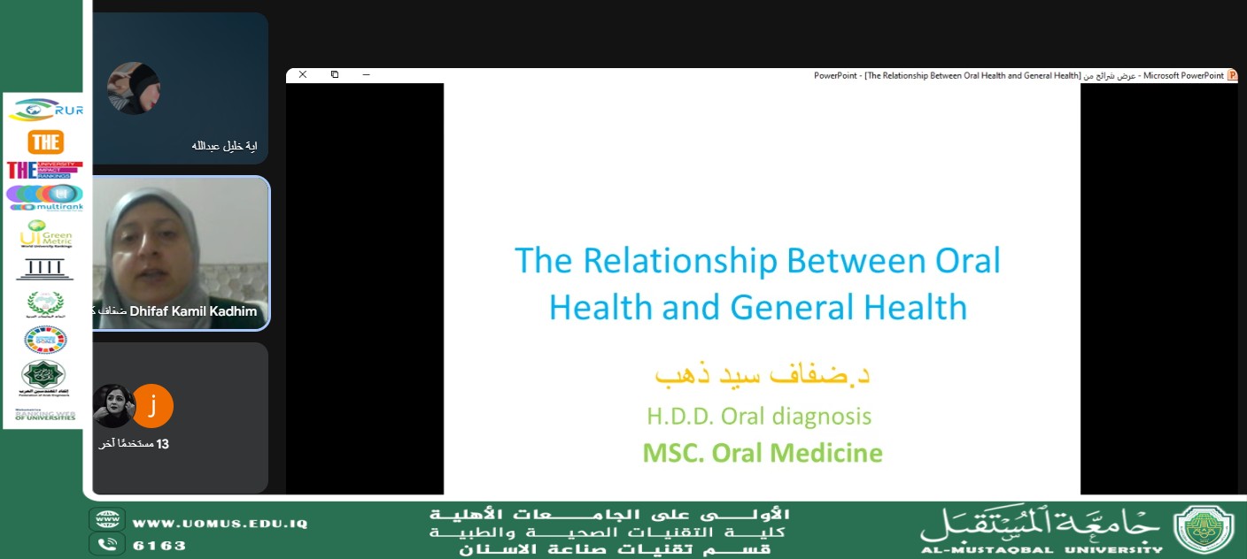 The relationship between dental health and public health