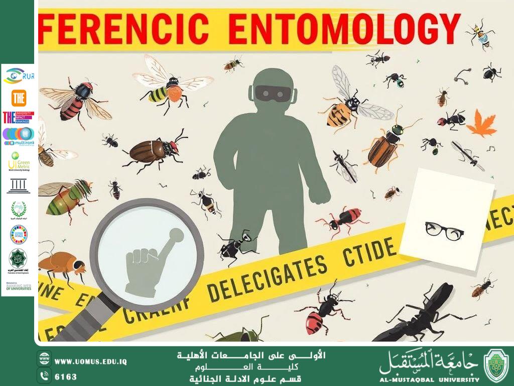 عندما تصبح الحشرة محققًا: مقدمة في علم الحشرات الجنائي. (م.م. هويدا نزال حسين)