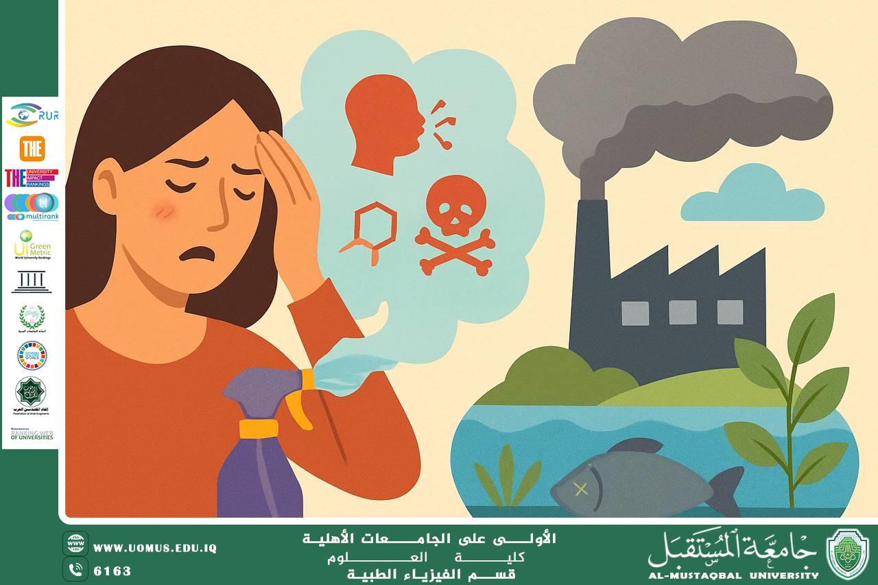 A scientific article by the lecturer ( Assistant Lecturer Fatima Basem) entitled “Fragranced Products and Chemical Effects on Human Health and the Environment”