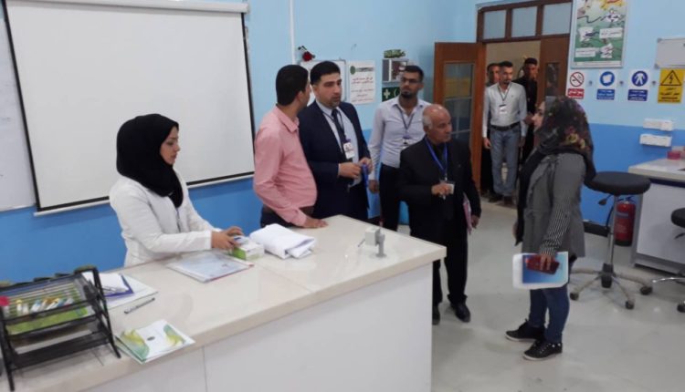 وفد نقابة التقنيين الطبيين يزور كلية المستقبل الجامعة