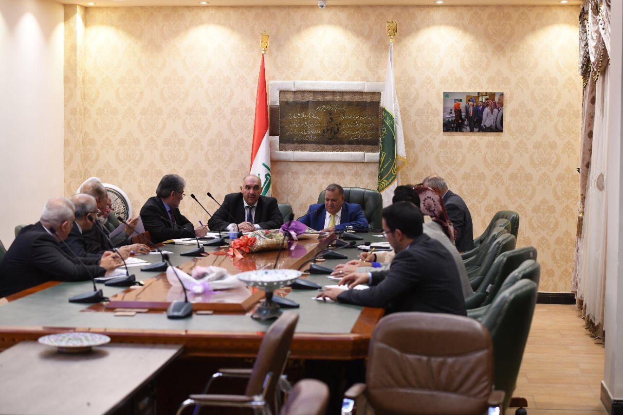 الشيرباز يزور كلية المستقبل الجامعة ويطلع على إمكانتها ومرافقها العلمية والأكاديمية